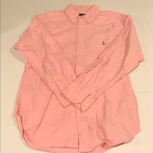 Ralph Lauren Boys Button Down Shirt Size 8